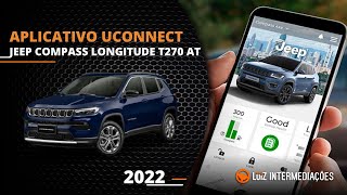 Aplicativo Uconnect Services  JEEP COMPASS LONGITUDE T270 AT 2022 [upl. by Rann935]