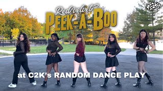 KPOP IN PUBLIC CHICAGO PeekABoo  Red Velvet Cover at C2Ks Hocus Pocus Random Play Dance [upl. by Edlihtam725]