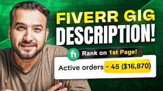 Secrets for Killer Fiverr Description with AI  Steps for Fiverr Gig Description 2024 [upl. by Alaet]