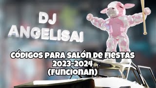 Códigos para salón de fiestas 20232024 brookhavenrp roblox salondefiestas rp fyp [upl. by Beare939]