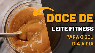 DOCE DE LEITE VEGANO FIT  RECEITAS FITNESS FÁCEIS RÁPIDAS E SAUDÁVEIS PARA A SUA SOBREMESA [upl. by Junius]