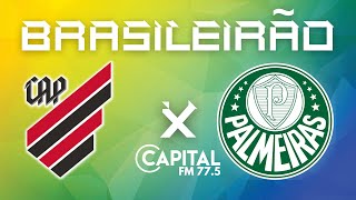 ATHLÉTICO PR X PALMEIRAS  AO VIVO  BRASILEIRÃO [upl. by Aihsekram]