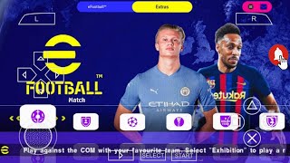 Comment télécharger PES 2022 PPSSPP ANDROID  Nouveau kits et transfert [upl. by Faith]