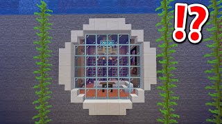 How To Build A Modern Underwater Secret Base in Minecraft [upl. by Ayrolg511]