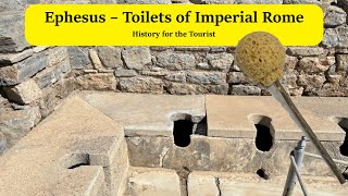 Ephesus – Public Toilets of the Imperial Roman Period [upl. by Enellek]