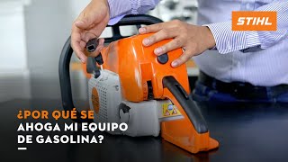 ¿Por qué se ahoga mi equipo de gasolina  Experto STIHL STIHL MÉXICO [upl. by Sitoiganap]