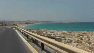 Fahrt auf der alten traditionellen Küstenstraße nach Heraklion Kreta 10082012 HD [upl. by Lebatsirc]