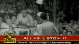 Ali vs Liston  Fight 2  1st Round Knockout [upl. by Brooke806]