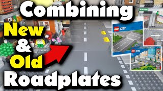 How To Combine LEGO Road Plates Together New amp Old [upl. by Zebulon]