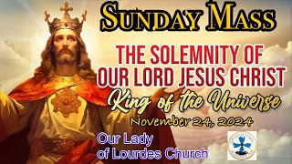 Sunday Mass  November 24 2024  Msgr Jim Lisante Pastor Our Lady of Lourdes Church [upl. by Evol]