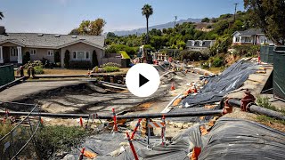 Why homes in this California town are collapsing into the ground  September 6 2024 [upl. by Nereen]