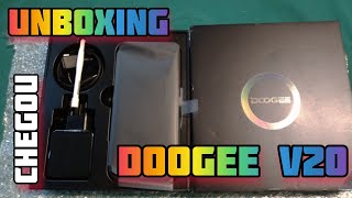 UNBOXING DOOGEE V20 [upl. by Wilmott]