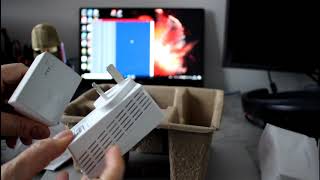 TPLink 2 Port AV600 Powerline Starter kit unboxing and setup [upl. by Swen]