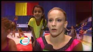 Sandra Izbasa GIMNASTICA  Vodafone [upl. by Akemet]