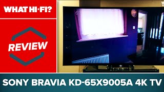 Sony Bravia KD65X9005A  4K TV video review [upl. by Won]