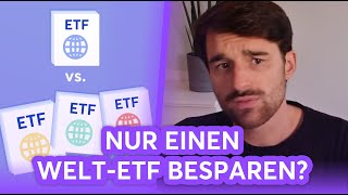 Mehrere weltweite ETFs besparen statt nur einen  Finanzfluss Stream Highlights [upl. by Stephenie]