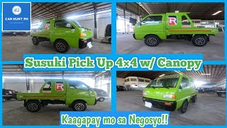 Suzuki Pick Up 4X4 w Canopy  Magkano kaya ang Cash  DP  Monthly SWAK sa Negosyo mo [upl. by Eelasor]