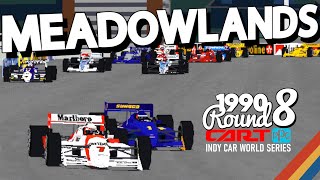 Meadowlands Grand Prix  Full Race  1990 CART Round 8  Indycar Racing II [upl. by Emelen963]