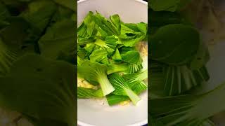 sayur pak choy masak sos tiram masakanrumahan cooking masaksimple sayurpakcoy [upl. by Koblas]