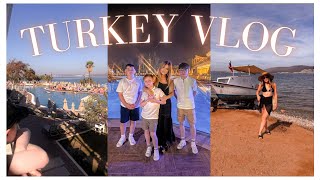 COME TO TURKEY WITH ME 🇹🇷 MUM OF 3 ALL INCLUSIVE FAMILY HOLIDAY ✈️ [upl. by Neall]