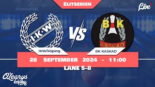 IKWKÖPING BK VS BK KASKAD  ELITSERIEN  LANE 58 [upl. by Ierdna]