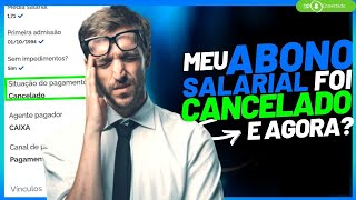 ABONO SALARIAL CANCELADO E AGORA [upl. by Odrautse]