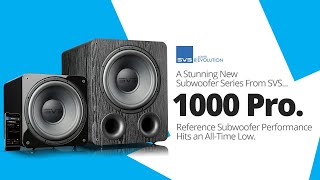 SVS 1000 Pro Series Subwoofers Technology Overview [upl. by Cybill]