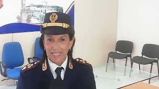 Il Commissario della Polizia di Stato Angela Amato saluta la Polizia per raggiunti limiti di età [upl. by Maddy]