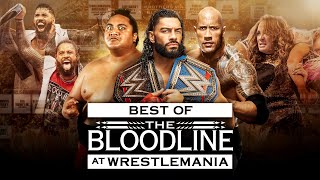 The best of The Bloodline at WrestleMania full matches marathon [upl. by Esbensen]