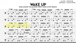 Wake Up Trinity Rock amp Pop Drums Grade 6 [upl. by Iderf]