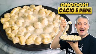 How to Make GNOCCHI CACIO E PEPE Like an Italian [upl. by Eihctir588]