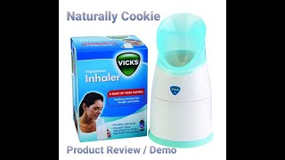 Product Review Demo  Vicks  Steam Inhaler [upl. by Horbal]