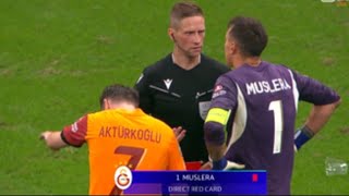 Fernando Muslera Red Card Galatasaray vs Young Boys 01 All Goals and Extended Highlights [upl. by Yle]