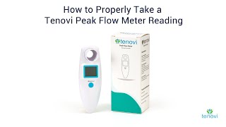 Tenovi Peak Flow Meter Setup [upl. by Ahsiekel837]