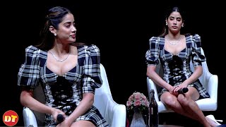 Jahnvi Kapoor Interview at The Launch Of Airbnb 2024 Part2 [upl. by Neyrb111]