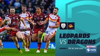 Highlights  Leigh Leopards v Catalans Dragons  2024 Betfred Super League Round 9 [upl. by Korfonta]