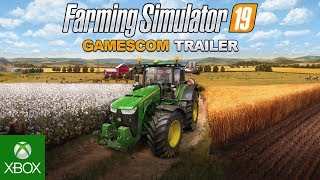 Farming Simulator 19 Official Gamescom Gameplay Trailer [upl. by Portia]