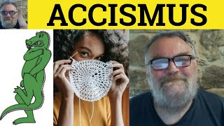 🔵 Accismus Meaning  Accismus Definition  Accismus Examples  Rhetoric  Accismus [upl. by Sateia330]