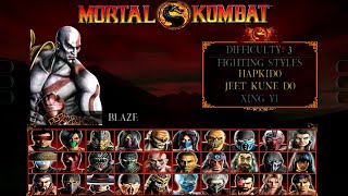 MORTAL KOMBAT 9  TEXTURE MOD  PPSSPP [upl. by Dadivitan]