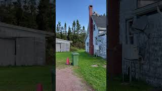 Person pushes an old chimney off of a house [upl. by Naud]