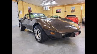 1978 Brown Corvette 4spd For Sale [upl. by Lyndell]