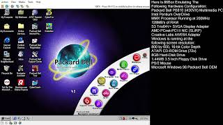 Packard Bell Win98 In Action 86Box [upl. by Lenoj496]