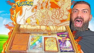 Revealing Pokemons Insane Charizard Collector Box [upl. by Ahlgren254]