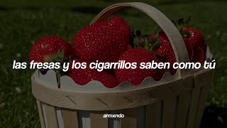 Troye Sivan — Strawberries amp Cigarettes Sub Español [upl. by Aseyt481]