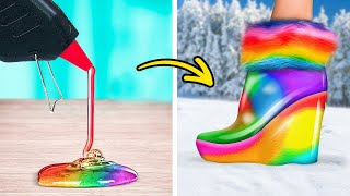 Amazing Shoe Crafts and Hacks for Happy Feet 👟✨ [upl. by Robet]