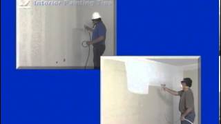 Interior Painting Tips Using a Graco Paint Sprayer [upl. by Anaid310]