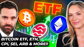 Crypto News Bitcoin ETF ETH CPI Print ARB SEI amp MORE [upl. by Marala]