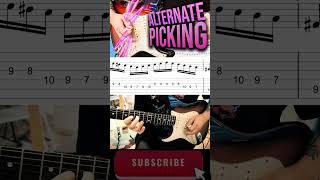 How to IMPROVE your Guitar Playing alternatepicking guitar guitarlesson easy guitarist music [upl. by Nellaf47]