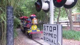 Zoo Atlanta Train Looking West at crossing 2 [upl. by Oknuj]