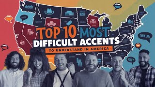 Top 10 Most Difficult Regional American Accents To Understand  Top List Show [upl. by Eniamsaj63]